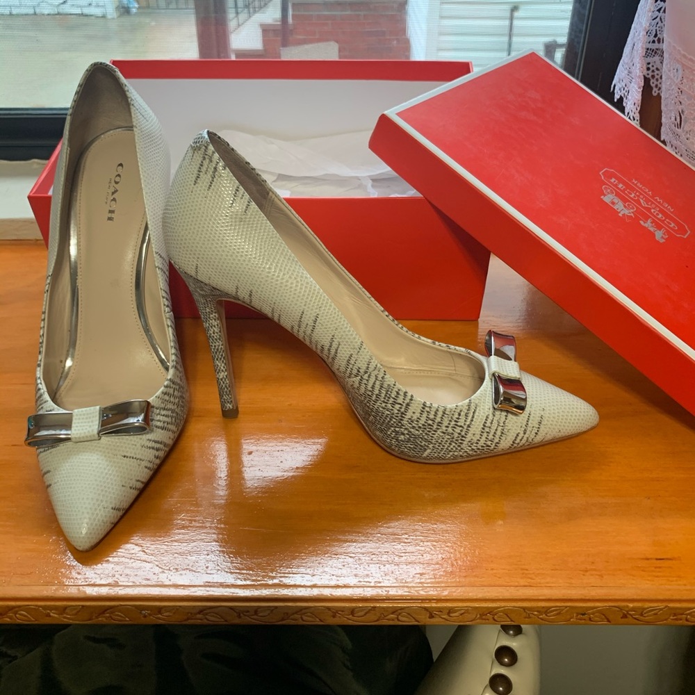 Coach Patent heels